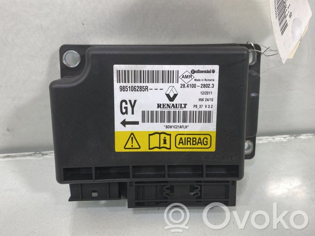 Renault Megane III Unidad de control/módulo del Airbag 