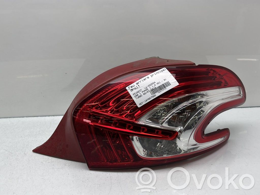 Peugeot 208 I Luci posteriori