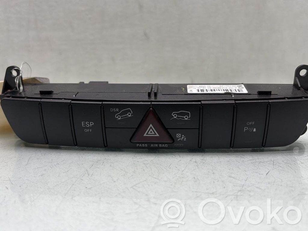 Mercedes-Benz ML W164 Interruttore luci di emergenza