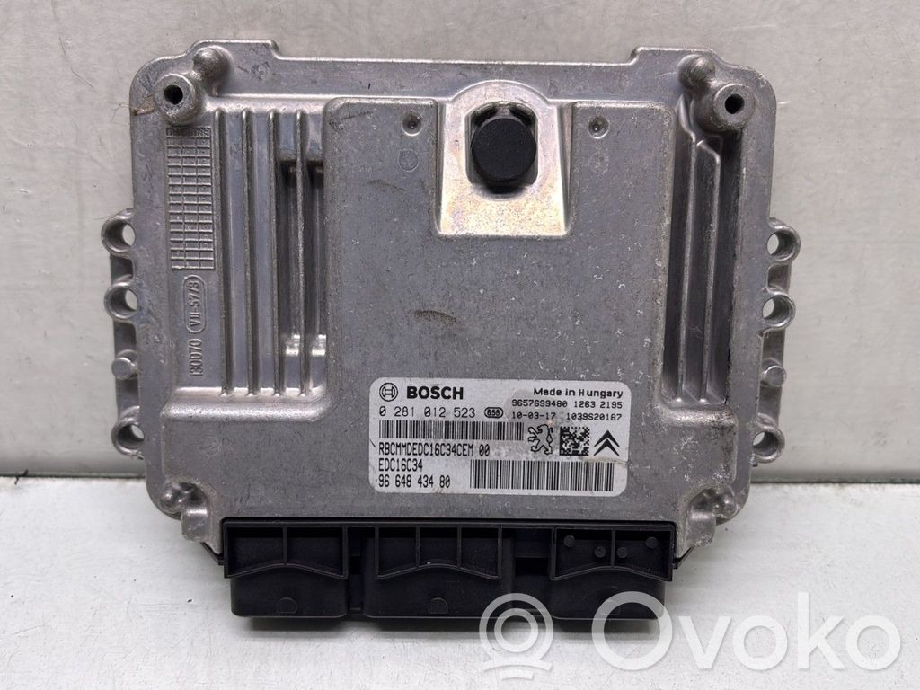 Peugeot 207 Unitate/modul de control motor 