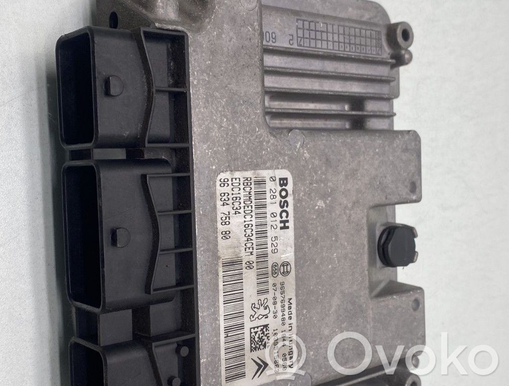 Citroen C3 Engine control unit/module 