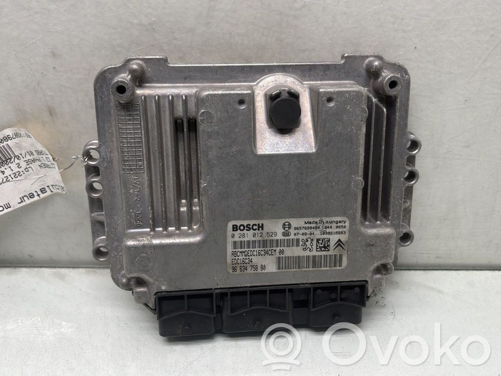 Citroen C3 Engine control unit/module 