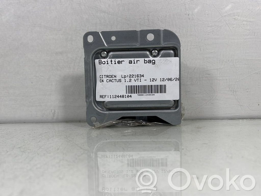 Citroen C4 Cactus Airbag control unit/module 