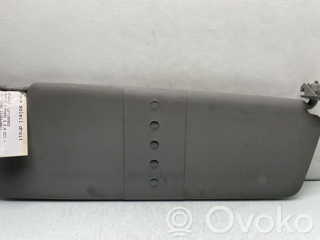 Renault Trafic II (X83) Sun visor 