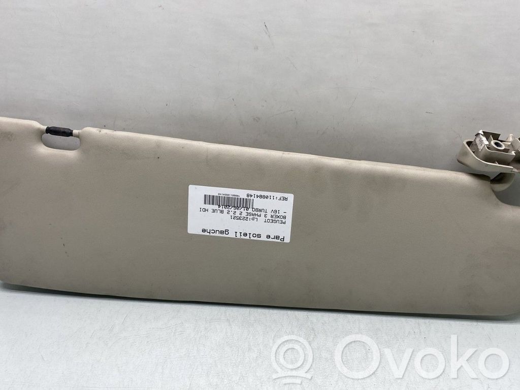 Peugeot Boxer Sun visor 