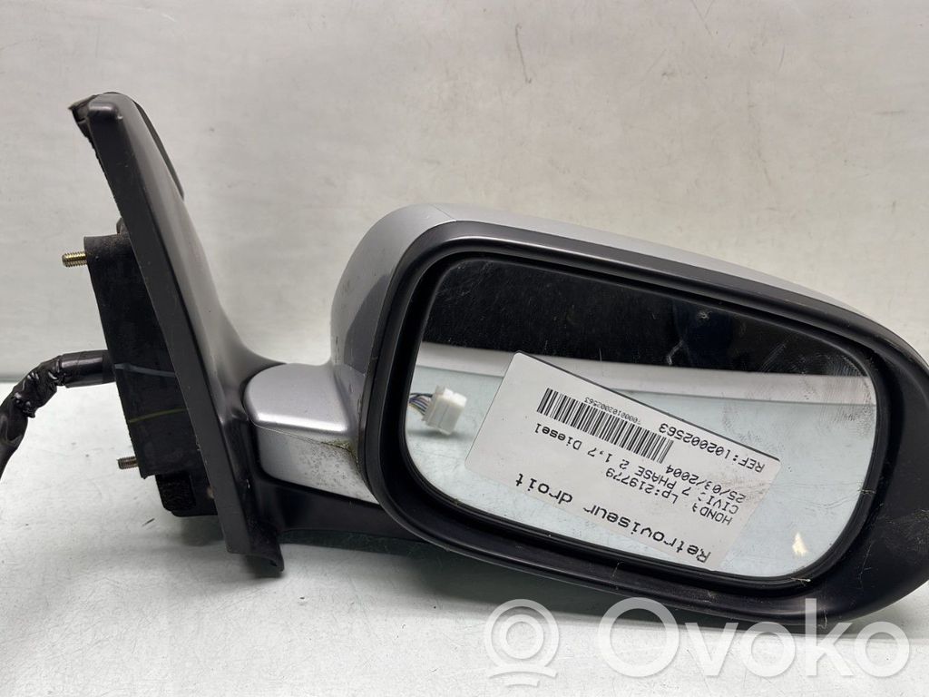 Honda Civic Manualne lusterko boczne drzwi przednich 