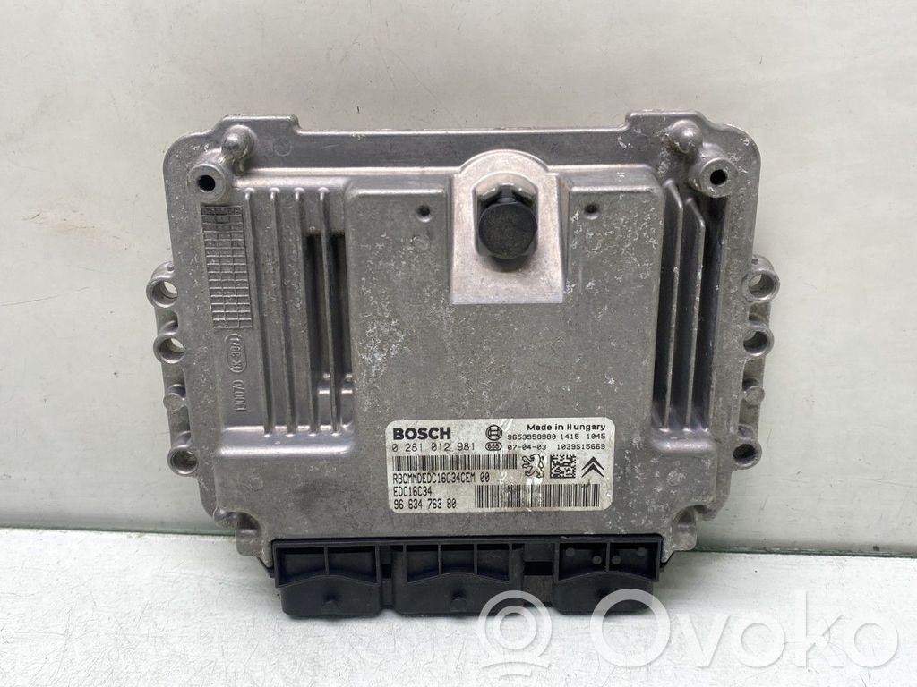 Citroen C4 I Picasso Sterownik / Moduł ECU 