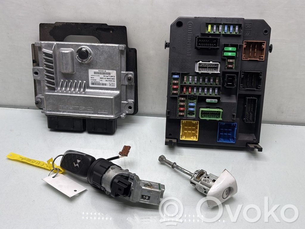 Citroen DS4 Engine ECU kit and lock set 