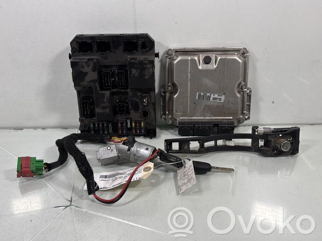 Peugeot 307 Engine ECU kit and lock set 