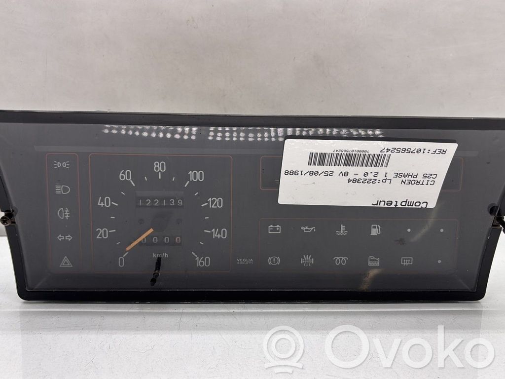 Citroen C25 Tachimetro (quadro strumenti)
