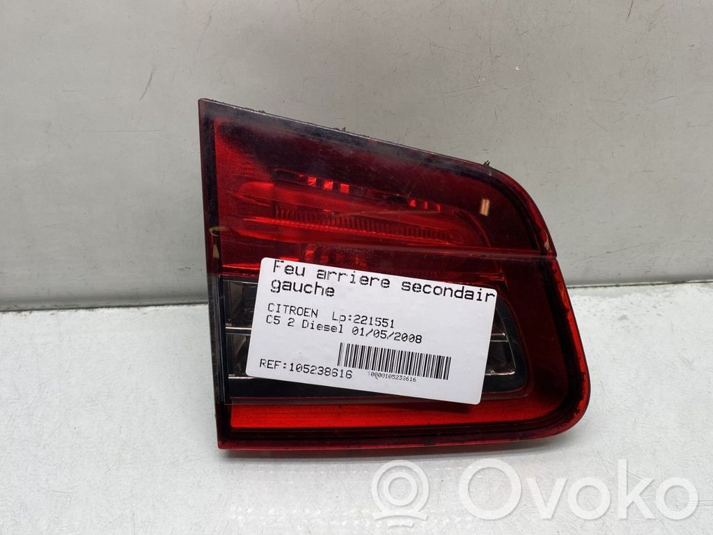 Citroen C5 Tailgate rear/tail lights 