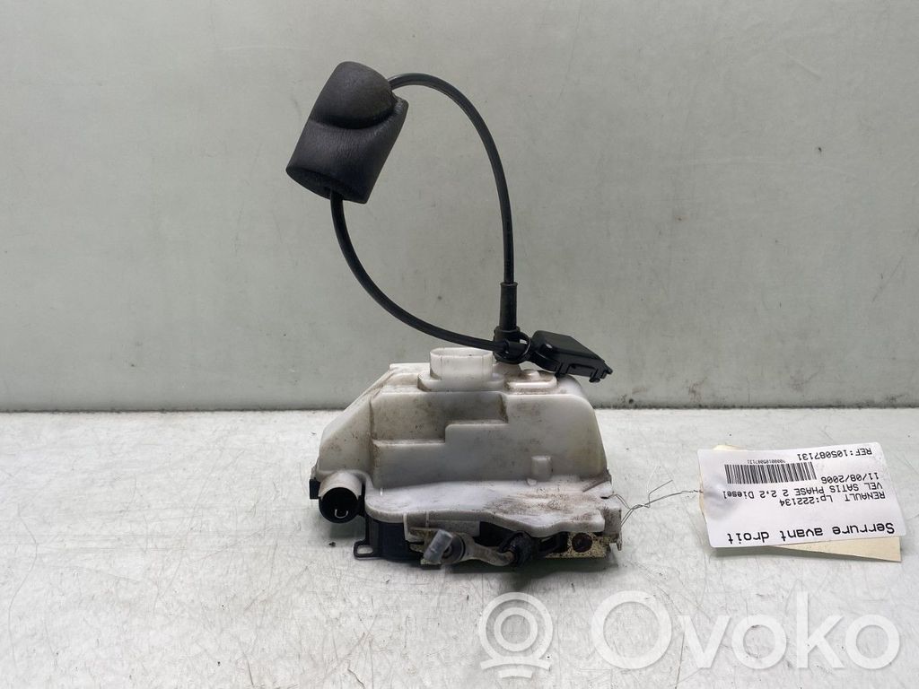 Renault Vel Satis Zamek drzwi przednich 