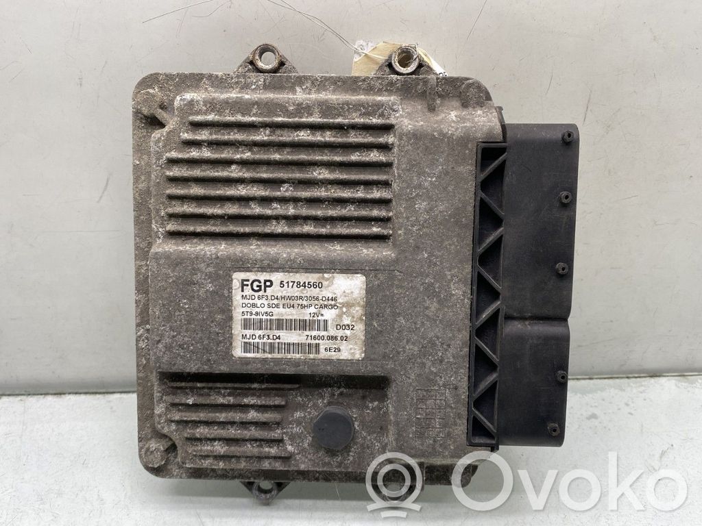 Fiat Doblo Engine control unit/module 