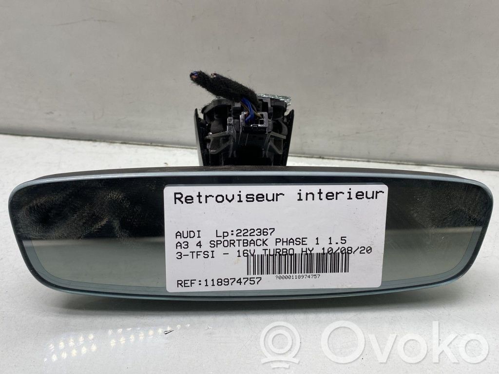 Audi A3 8Y Espejo retrovisor (interior) 