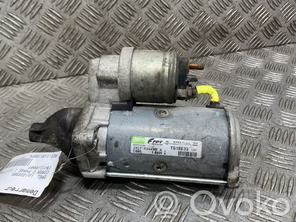 Opel Corsa D Motorino d’avviamento 