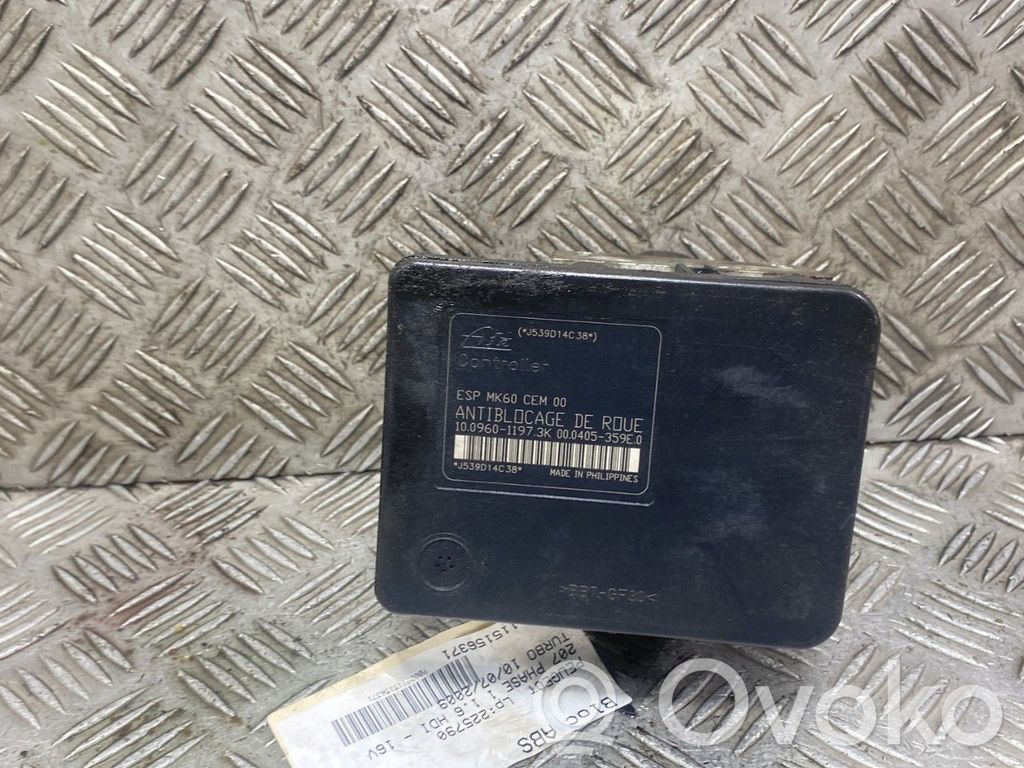 Peugeot 207 Bomba de ABS 