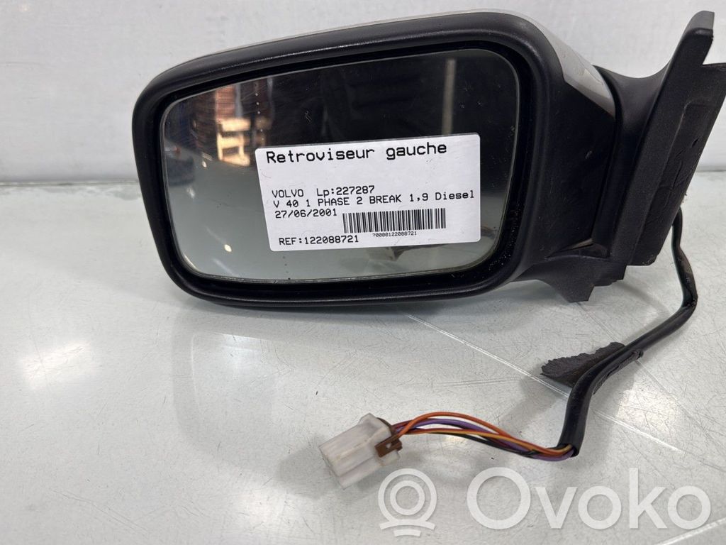 Volvo S40, V40 Manualne lusterko boczne drzwi przednich 