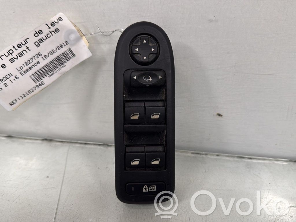 Citroen C5 Electric window control switch 