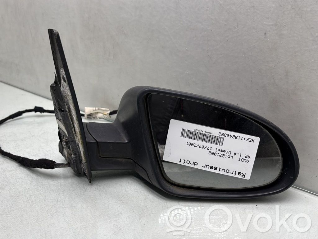 Audi A2 Manual wing mirror 