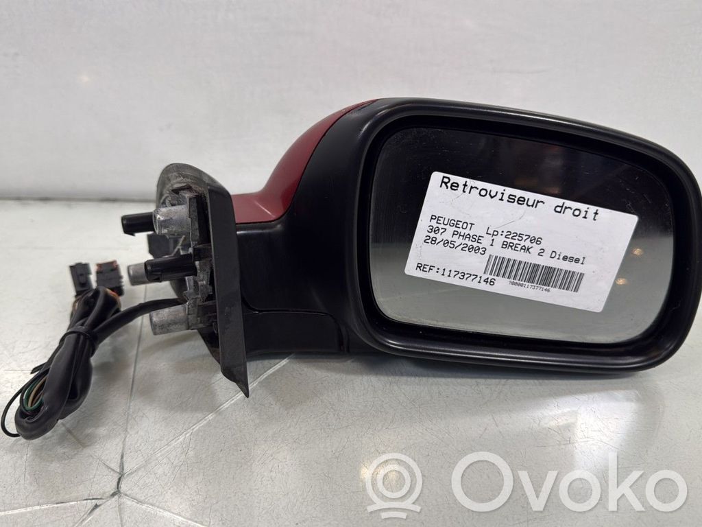Peugeot 307 Espejo lateral manual 