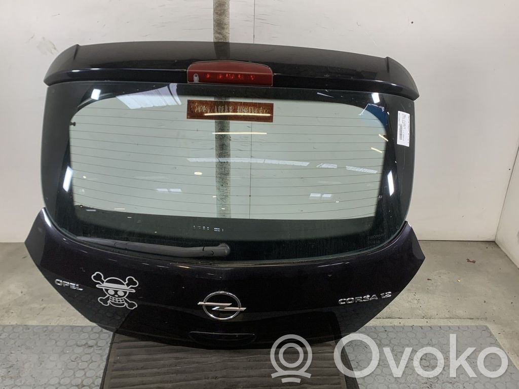 Opel Corsa D Tailgate/trunk/boot lid 