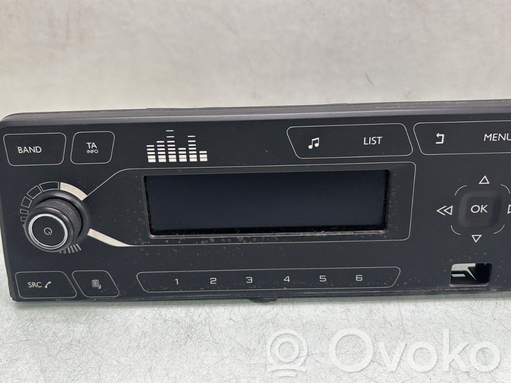 Peugeot Partner III Head unit multimedia control 