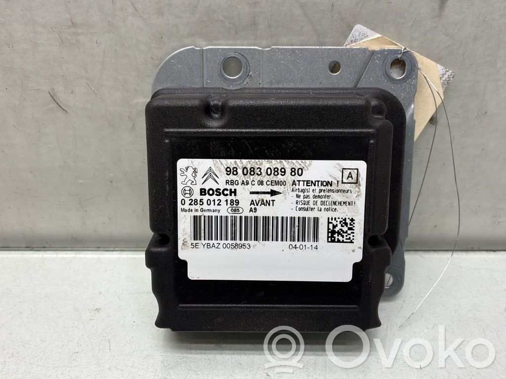 Peugeot 208 I Unidad de control/módulo del Airbag 