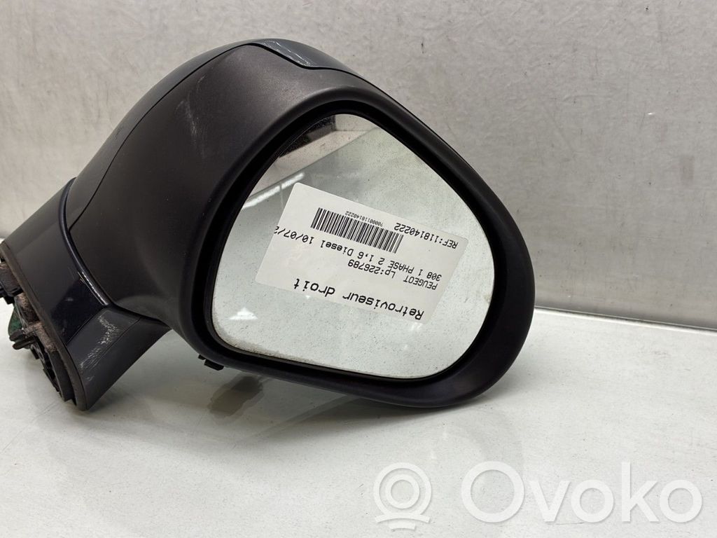 Peugeot 308 Espejo lateral manual 