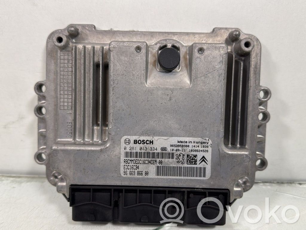 Citroen C4 Grand Picasso Unidad de control/módulo del motor