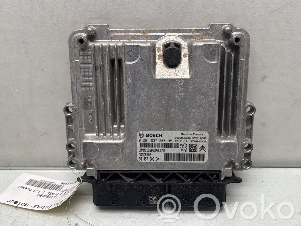Peugeot Partner III Engine control unit/module 
