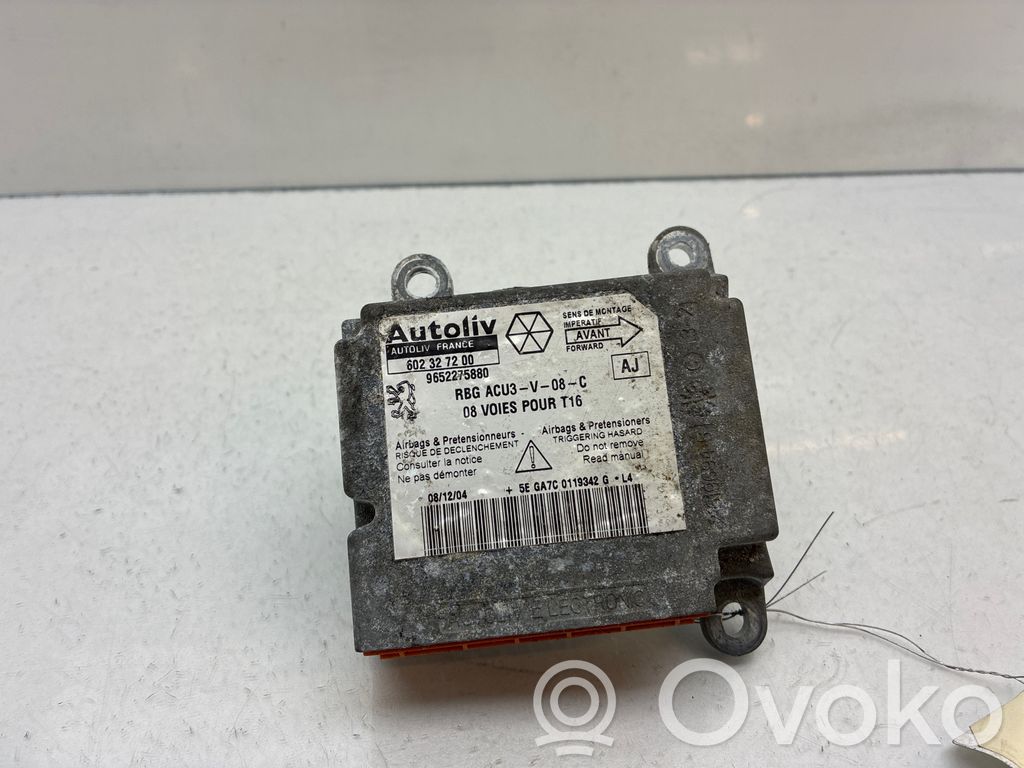 Peugeot 206 CC Airbag control unit/module 