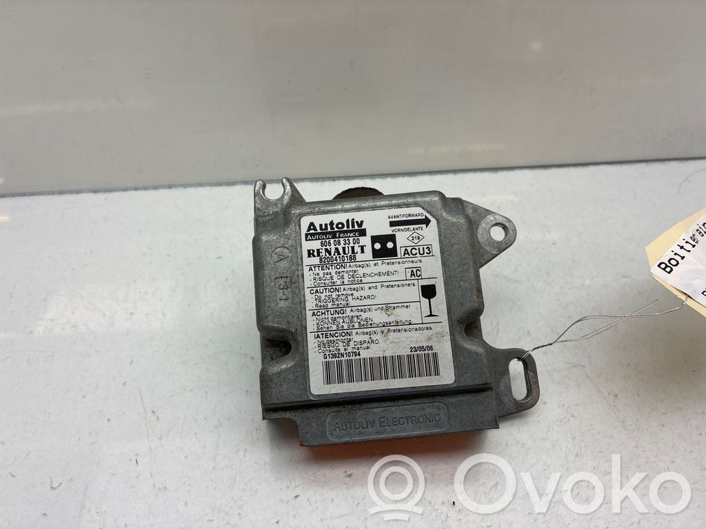 Renault Kangoo I Unitate/modul de comandă airbaguri 