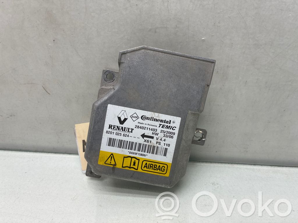 Renault Kangoo II Airbag control unit/module 