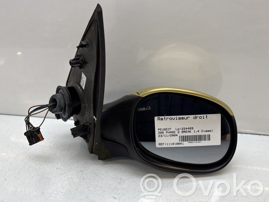 Peugeot 206 Espejo lateral manual 