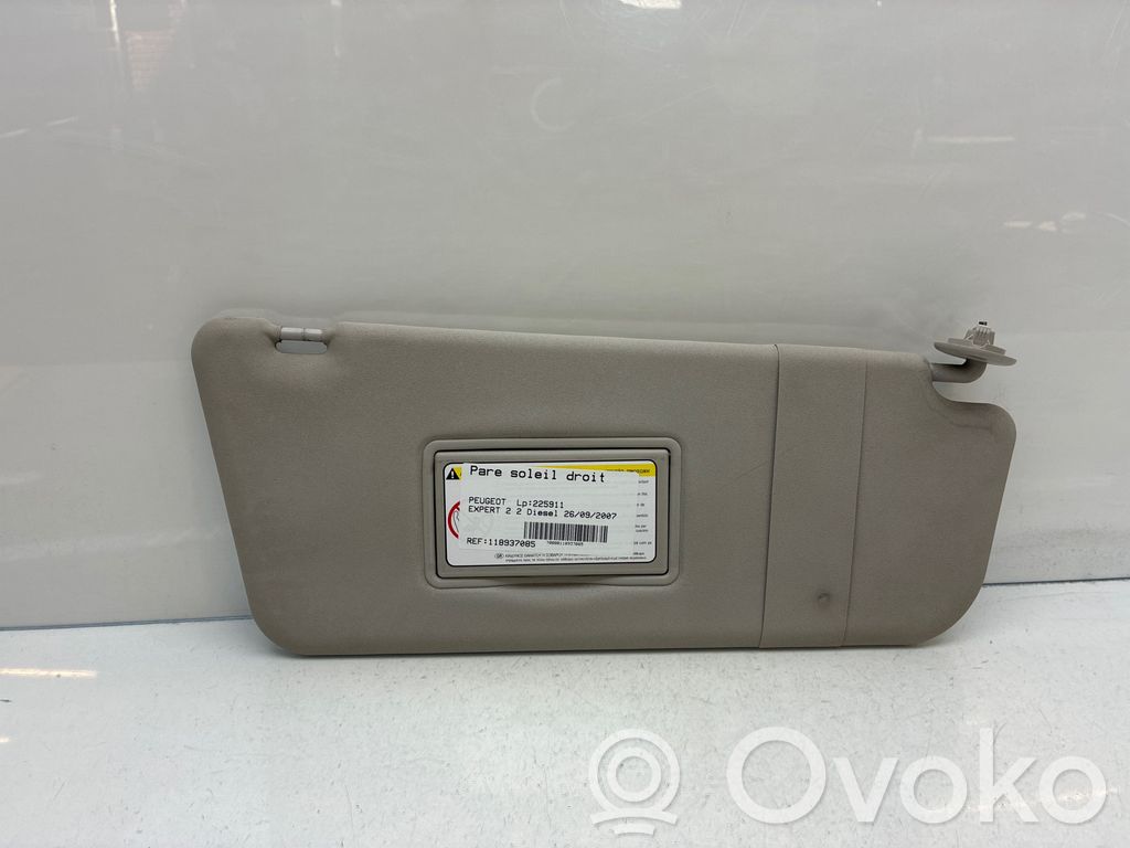 Peugeot Expert Sun visor 