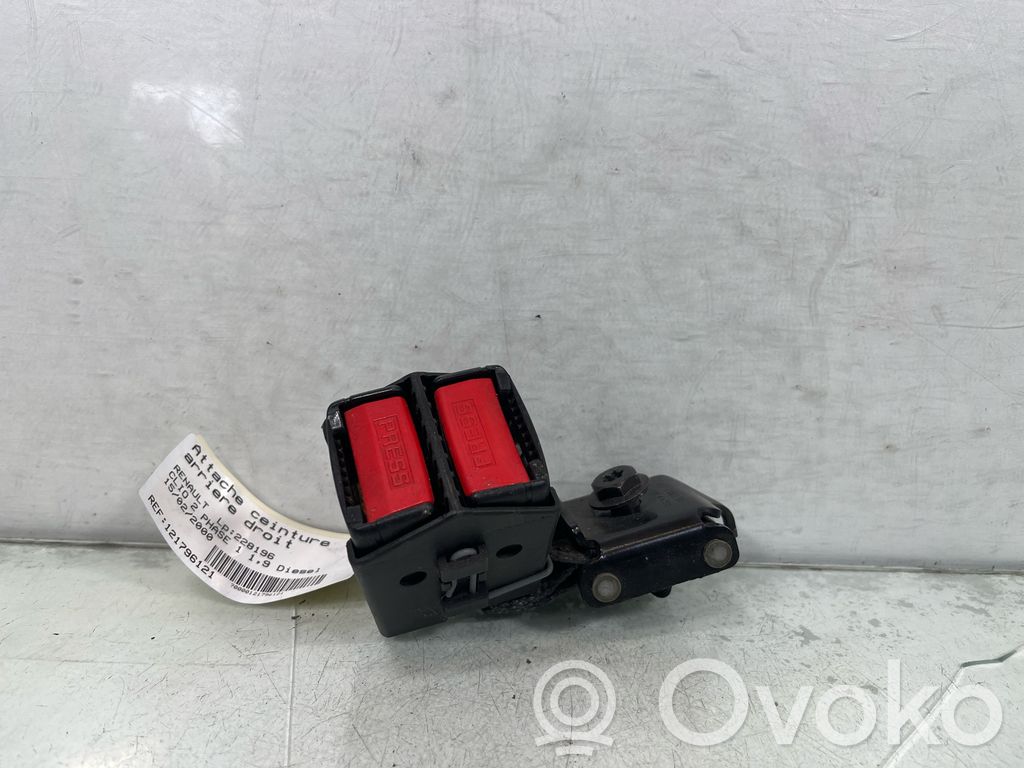 Renault Clio II Bridă fixare centură de siguranță spate 