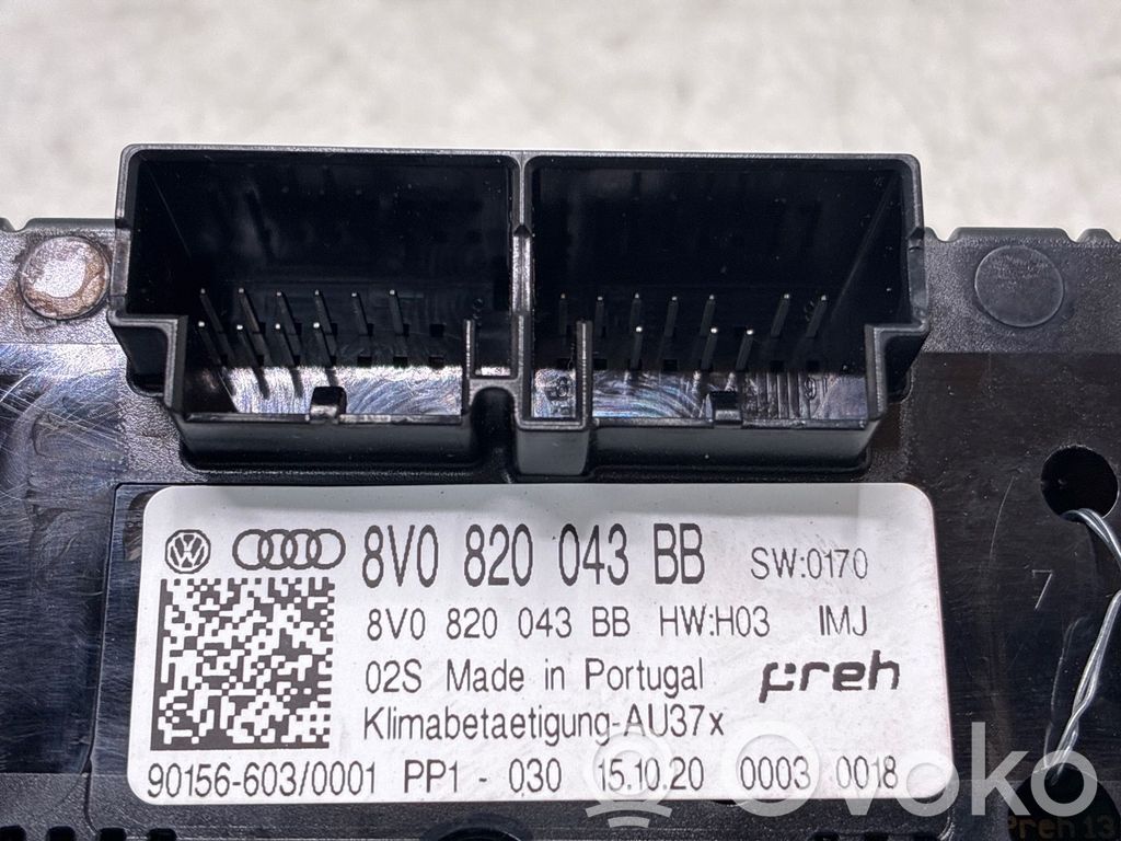 Audi Q2 - Climate control unit 