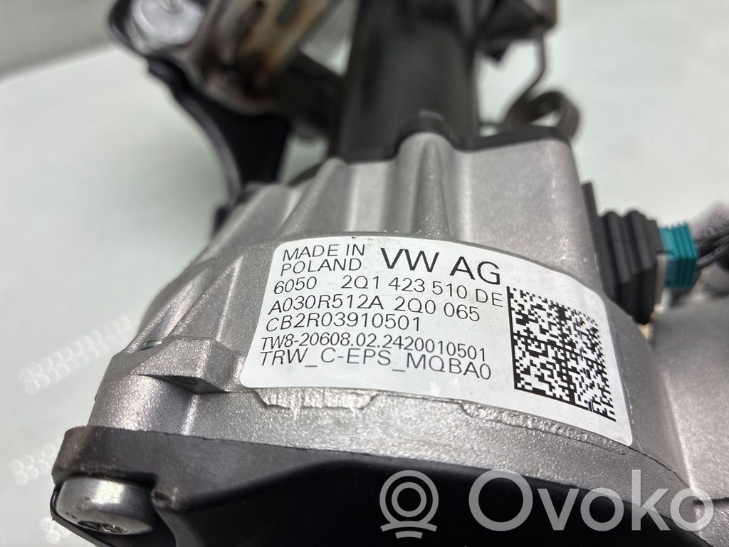 Volkswagen Polo VI Kolumna kierownicza / Komplet 