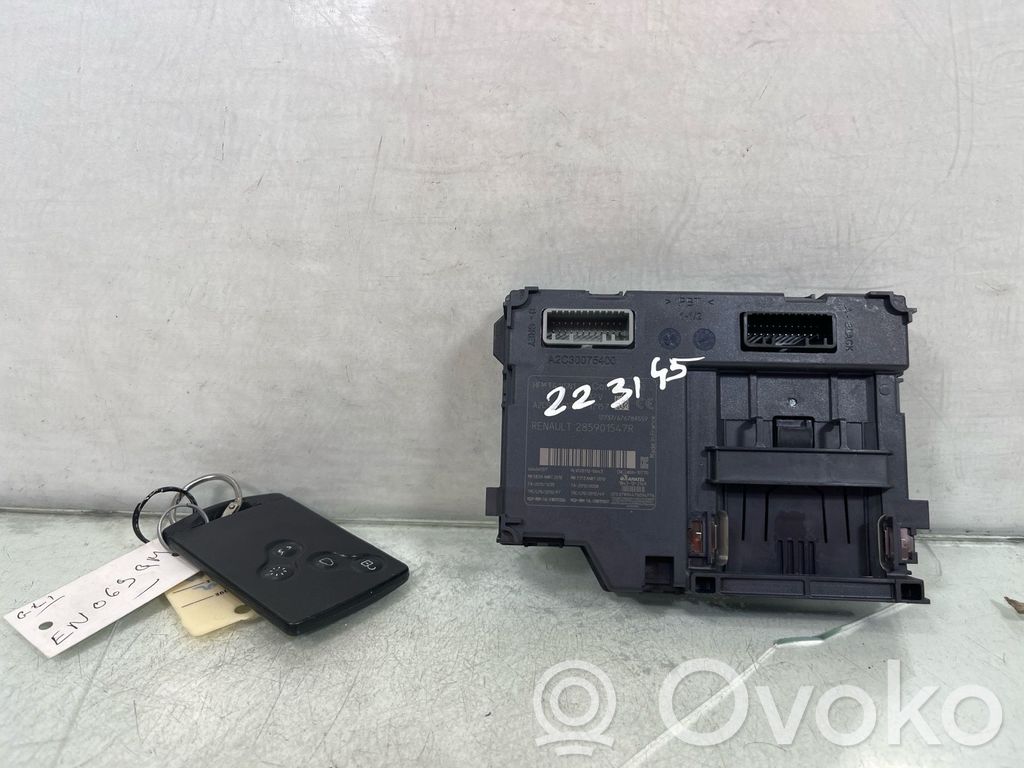 Renault Captur Ignition key card reader 