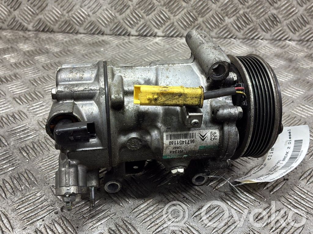 Peugeot 508 Klimakompressor Pumpe 