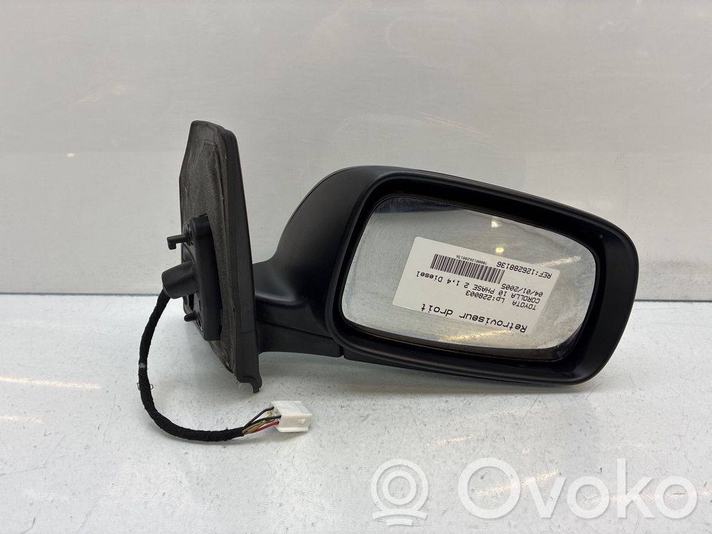 Toyota Corolla E120 E130 Espejo lateral manual 