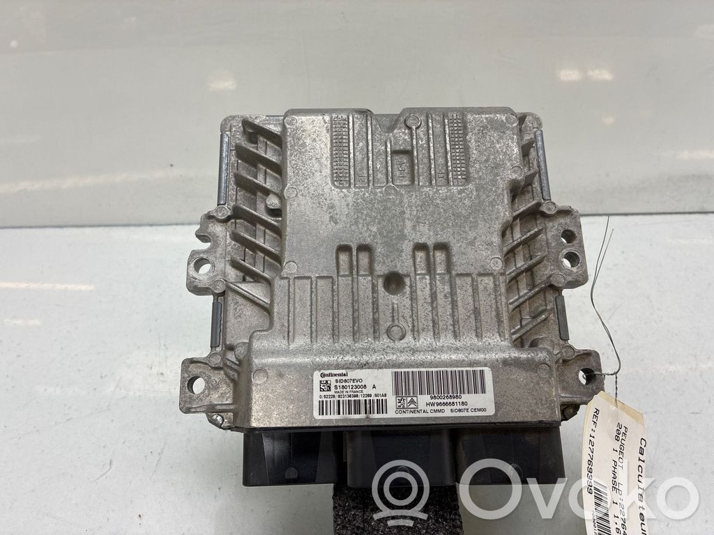Peugeot 208 I Sterownik / Moduł ECU 