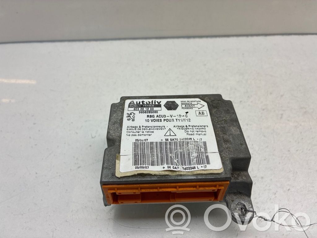 Peugeot 206 Module de contrôle airbag 