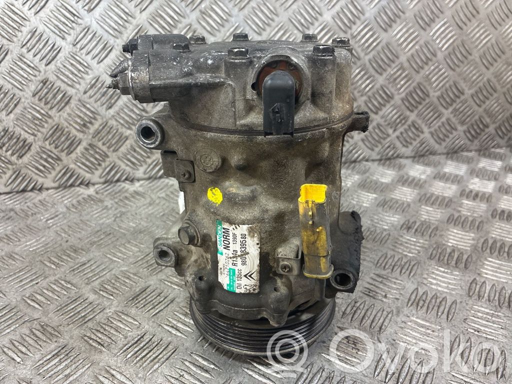 Peugeot 3008 I Compressore aria condizionata (A/C) (pompa) 
