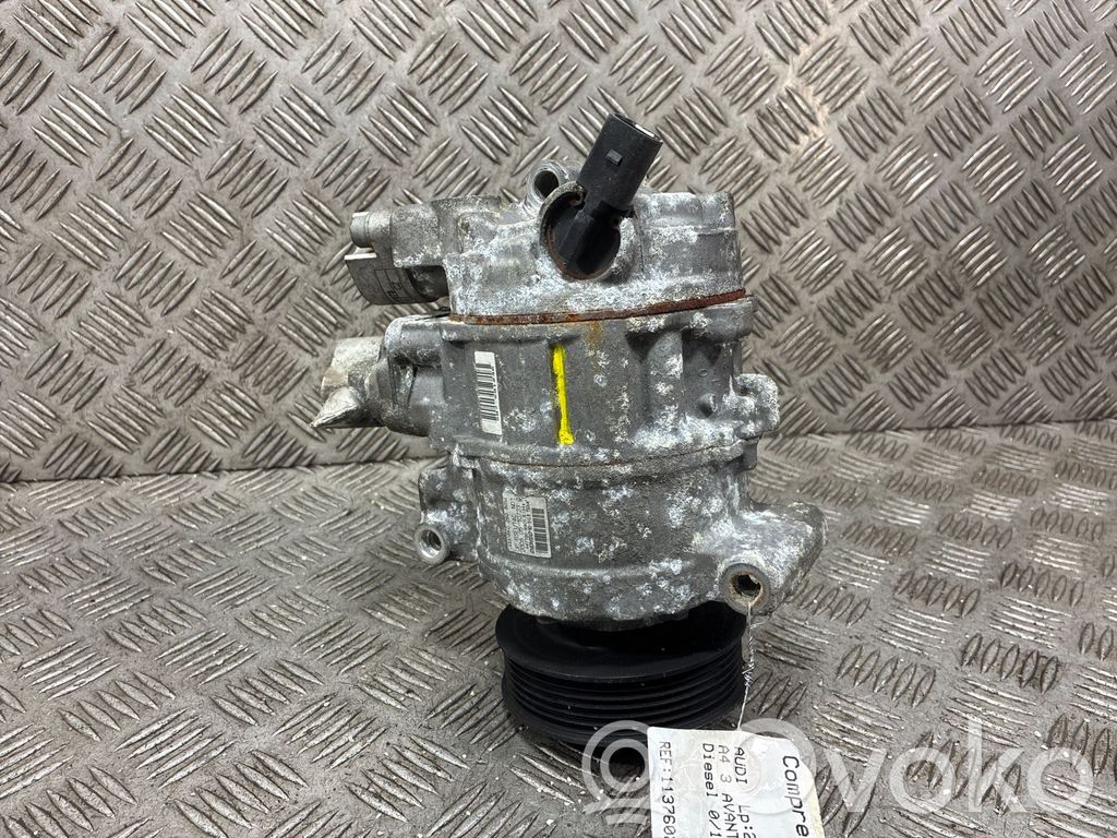 Audi A4 S4 B8 8K Compressore aria condizionata (A/C) (pompa) 