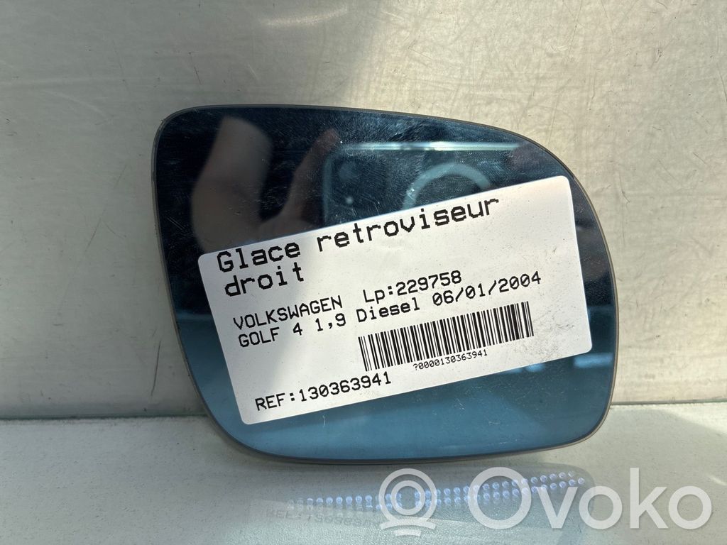 Volkswagen Golf IV Vetro specchietto retrovisore