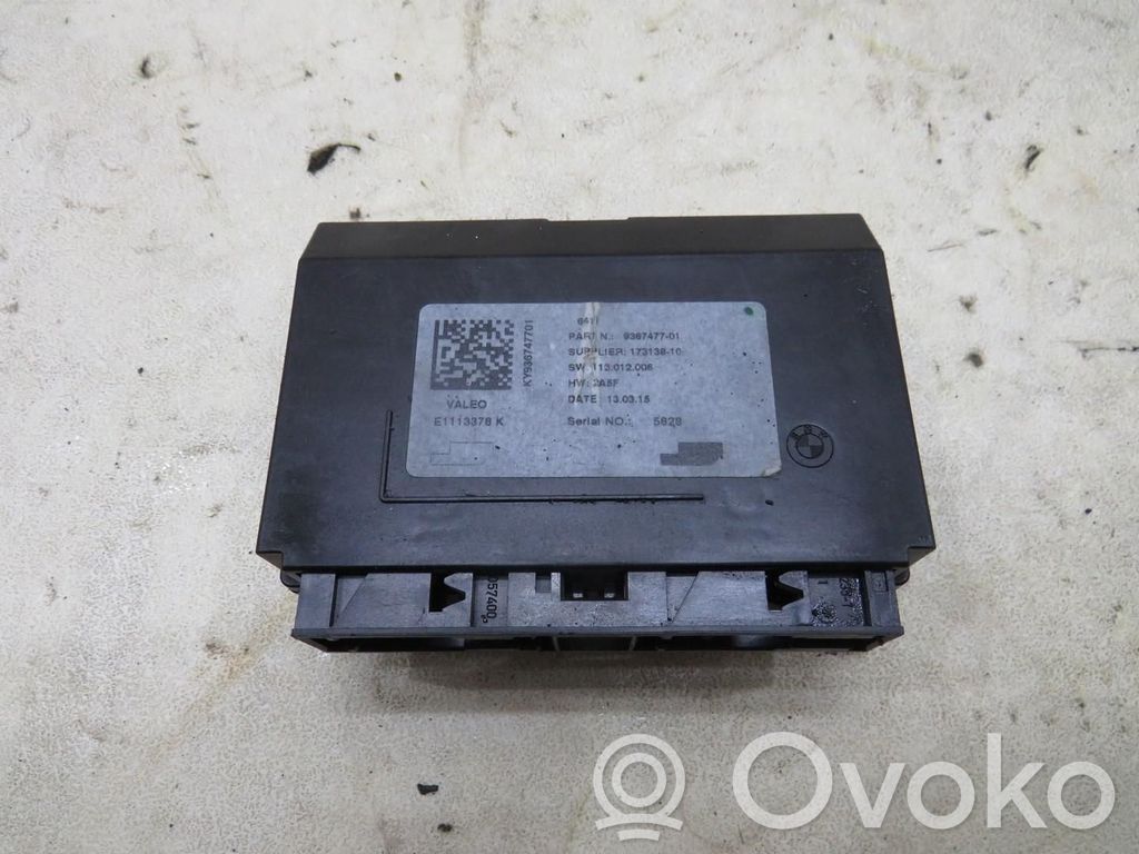 BMW i3 Air conditioner control unit module 