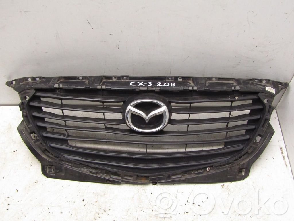 Mazda CX-3 Etupuskurin ylempi jäähdytinsäleikkö 