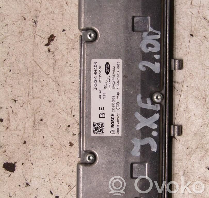 Jaguar XE Front bumper camera 
