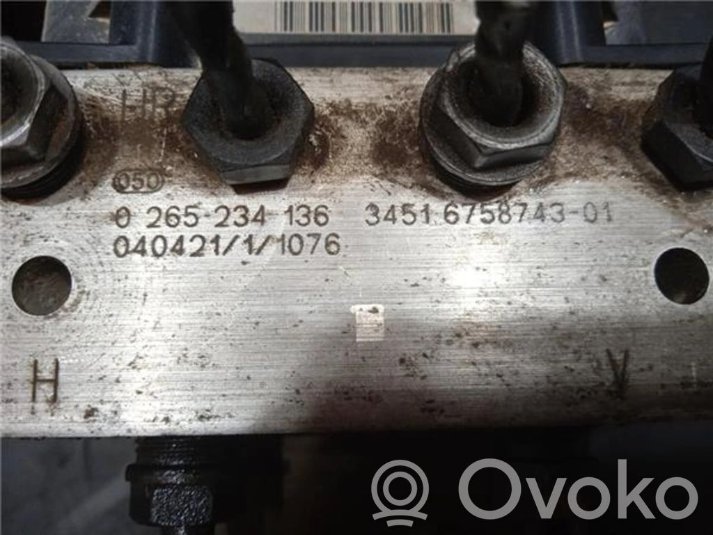 BMW 5 E60 E61 ABS Steuergerät 